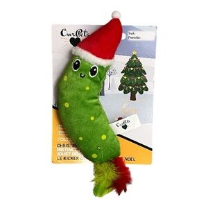 Christmas Cat Toy with Santa Hat